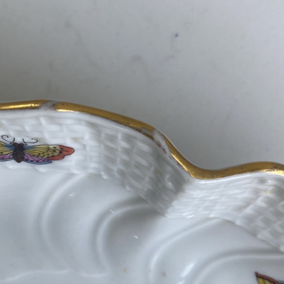 Herend Rothschild Vintage Bird pattern #7752/RO with "old mark” - Picture 13 of 13